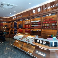 柜、店设计装修、茶叶柜台