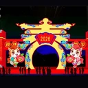 春節(jié)花燈定制彩燈制作廠家手工燈籠