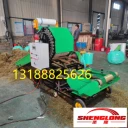 曲阜圣隆機(jī)械全自動55型鋁輥款打捆包膜一體機(jī)