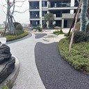 吉林膠粘石瀝青改色透水瀝青防滑路面包工包料施工隊清工隊