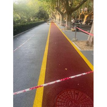 漳州瀝青改色透水瀝青防滑路面膠粘石地坪包工包料施工隊(duì)承接