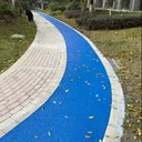 宜昌瀝青改色膠粘石冷拌透水瀝青防滑路面包工包料施工班組