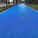 孝感冷拌透水瀝青混凝土瀝青改色膠粘石防滑路面包工包料施工隊