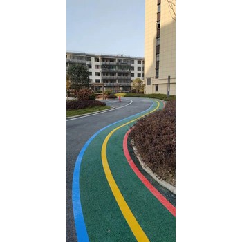 鹽城瀝青改色MMA防滑路面膠粘石壓花地坪包工包料施工隊