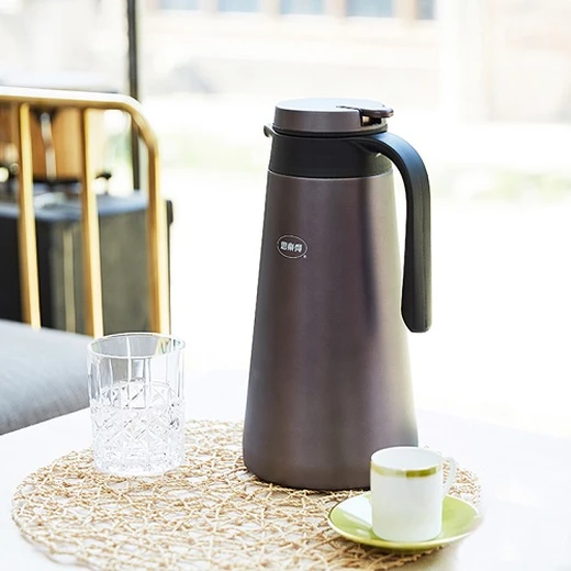 大容量304不銹鋼真空歐式樂致保溫壺定制商上海思樂得