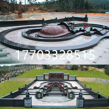 墓碑定制中式傳統(tǒng)墓碑潮汕民俗墓碑太師椅款式墓碑