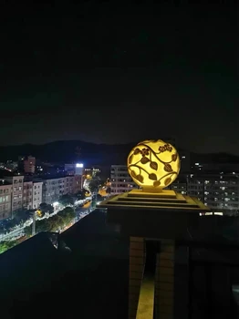 廠家砂巖燈太陽(yáng)能別墅庭院燈戶外景觀柱頭燈罩