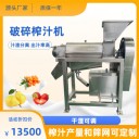 胡蘿卜果蔬榨汁機(jī)，橘子荔枝破碎去籽榨汁機(jī)