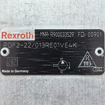 R900033529-PGF2-2X/013RE01VE4K#Rexroth液壓泵，全新庫存