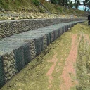 雙隔板雷諾護(hù)墊，鍍鋅鋁合金石籠網(wǎng)，加筋格賓網(wǎng)