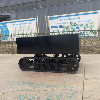 履帶機(jī)器人底盤液壓馬達(dá)履帶底盤廠家小型電動(dòng)遙控履帶底盤