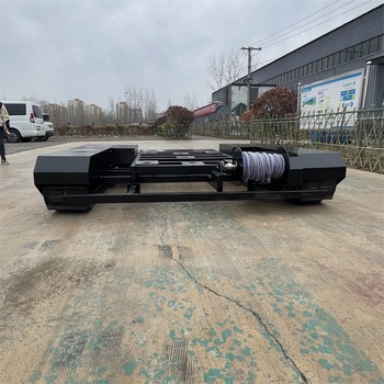 廠家供應(yīng)電動橡膠履帶底盤農(nóng)機履帶底盤橡膠履帶底盤加工