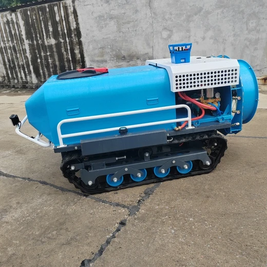 蔬菜大棚打藥機(jī)花圃苗木履帶式打藥車(chē)茶園草坪噴藥機(jī)