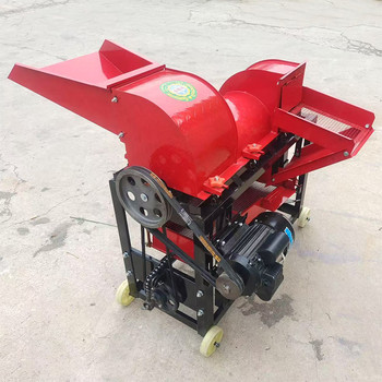 電動(dòng)小麥脫粒機(jī)家用谷子打稻機(jī)打稻谷高粱大豆糧食脫粒機(jī)器