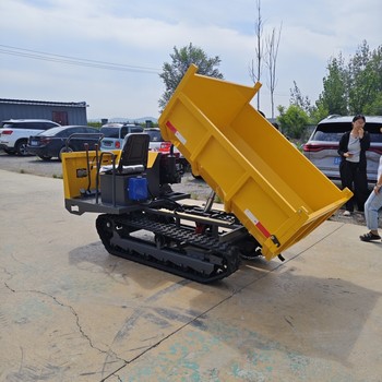 履帶式小型運(yùn)輸車座駕式工程四不像車山地水田運(yùn)輸車