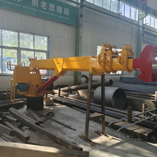 船用折臂吊機(jī)小型車載液壓折疊臂起重機(jī)3噸5噸液壓折臂吊