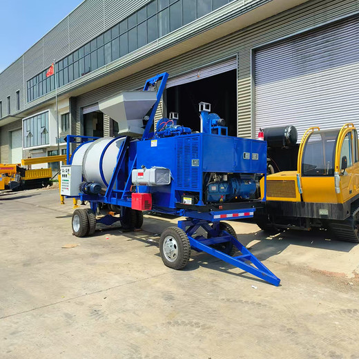 移動(dòng)式加熱瀝青拌合機(jī)路面施工修補(bǔ)拌合機(jī)小型混合料加熱攪拌機(jī)
