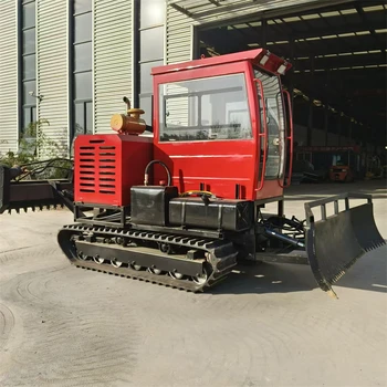 全地形履帶式除雪壓雪機(jī)滑雪場(chǎng)壓雪機(jī)戶外冰雪樂(lè)園鏟雪車