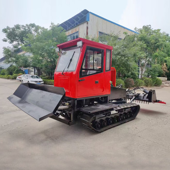 大型滑雪場(chǎng)壓雪機(jī)冰雪樂(lè)園履帶式壓雪車(chē)全液壓雪道翻雪推雪機(jī)