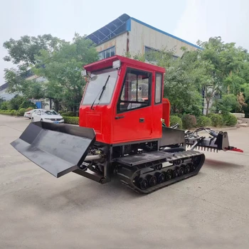 大型滑雪場(chǎng)壓雪機(jī)冰雪樂園履帶式壓雪車全液壓雪道翻雪推雪機(jī)