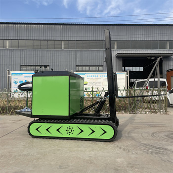 乘坐式履帶叉車柴油1噸機械叉車變速箱履帶底叉車