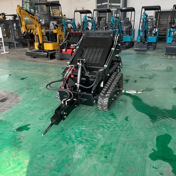 輪式滑移裝載機(jī)建筑工程前卸式裝載機(jī)小鏟車一機(jī)多用裝載機(jī)