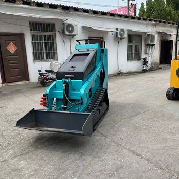 出口輪式滑移裝載機(jī)400KG養(yǎng)殖場農(nóng)用運(yùn)輸小鏟車工程建筑滑移機(jī)