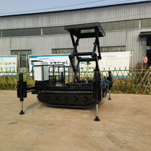 園林機(jī)械履帶底盤鉆機(jī)履帶底盤液壓遙控履帶底盤