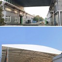 移動(dòng)式推拉雨棚戶外倉庫通道廠房活動(dòng)蓬籃球場(chǎng)遮陽伸縮雨蓬