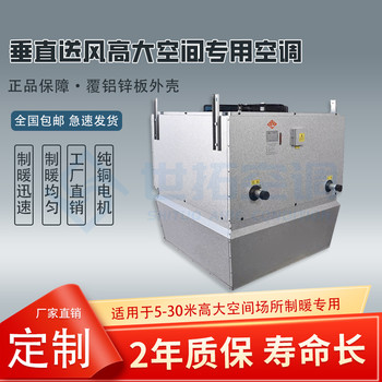 高大空間制熱機(jī)組冷暖循環(huán)節(jié)能美觀吊頂式垂直送風(fēng)空調(diào)設(shè)備