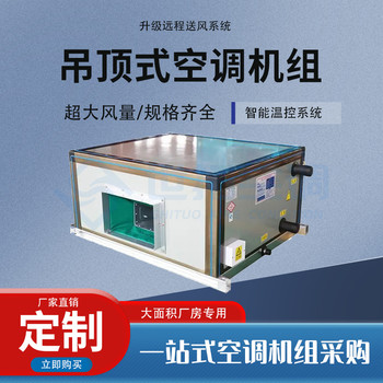 吊頂式中央空調(diào)新風(fēng)系統(tǒng)冷暖兩用自然風(fēng)凈化新風(fēng)換氣機(jī)