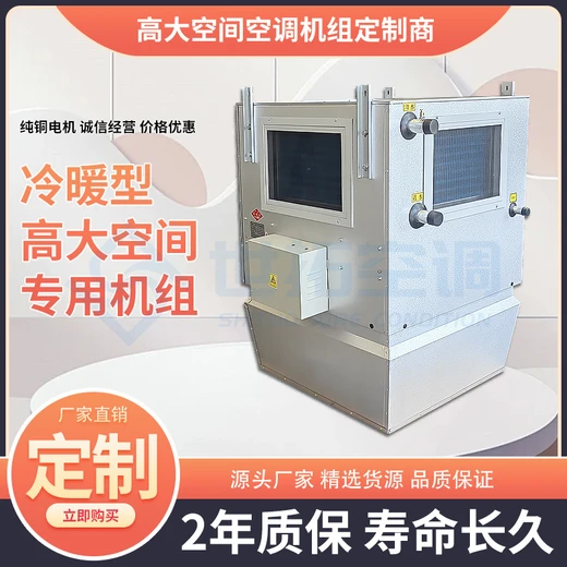 高大空間空調(diào)處理機組暖風循環(huán)室內(nèi)通風除濕冷暖空調(diào)機組