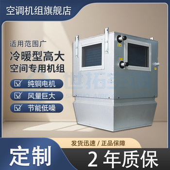 高大空間垂直送風(fēng)空調(diào)機(jī)組自帶除塵功能吊頂式冷暖風(fēng)機(jī)