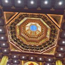 寺廟古建筑佛臺天花吊頂定制鋁合金藻井穹頂天花