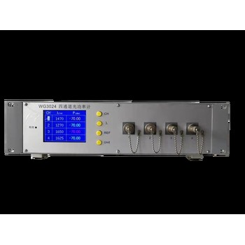 上海文簡電子WG3024四通道光功率計