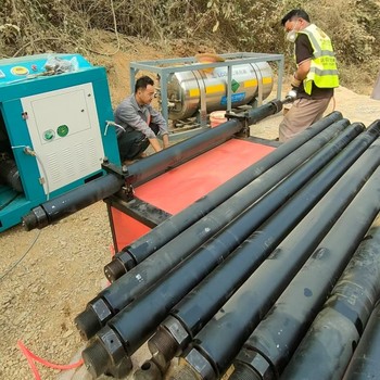 安徽銅陵山體平整化碳一次性爆破管