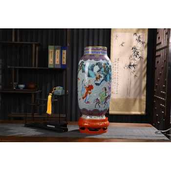 李文躍老師傾心創(chuàng)作《八仙祝壽.江山一統(tǒng)》尊，現(xiàn)貨迎藏！