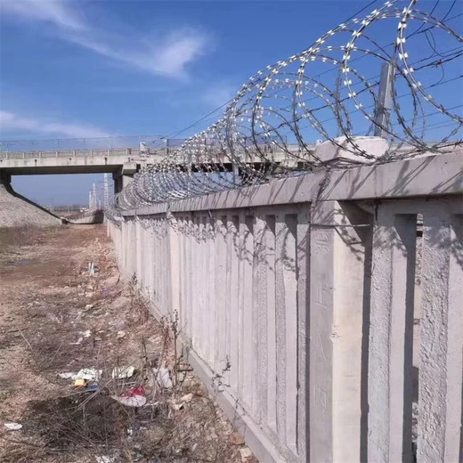 圍墻防攀爬刀片刺網(wǎng)蛇腹式刺絲滾籠安裝工廠圍墻防盜刺網(wǎng)有現(xiàn)貨