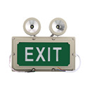 南京220V輸入冷庫-40℃低溫LED雙頭應(yīng)急燈EXIT安全出口標(biāo)志燈