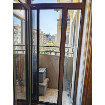 大連隱形鋁合金紗窗價格隱形紗窗定制