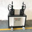 圓管雙頭滾牙機，滾牙模具。