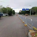 道路臨邊防撞圍欄烤漆噴涂防銹公路護(hù)欄