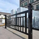 廣州道路安全防護欄噴涂防銹灰色黑色白色圍欄