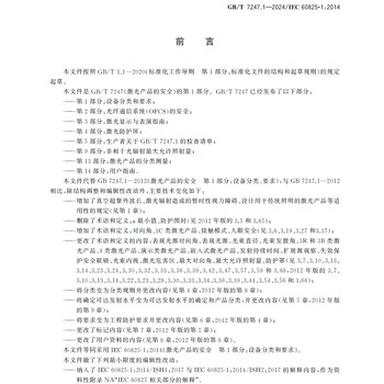 新標準GB7247.1-2024激光分類檢測設備