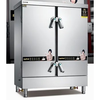 美廚大方蒸飯柜ZFG-DFJD24雙門缺水?dāng)嚯娬麸埞?4盤電蒸飯車
