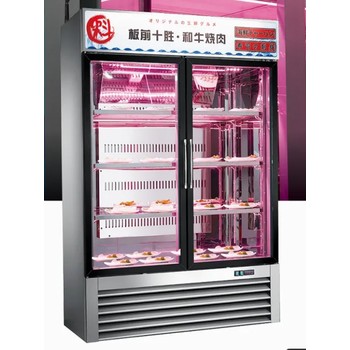 美廚商用冷柜ABFG2風(fēng)冷牛肉排酸柜雙門牛肉冷藏保鮮柜