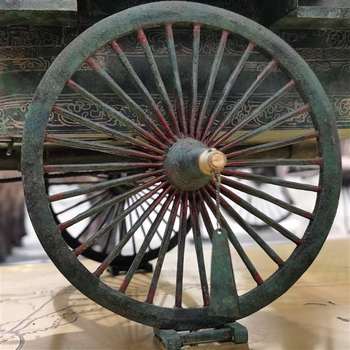 銅車馬工藝品4分之1國禮2號車戰(zhàn)馬車陜西特色禮品價格