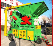山東泰安東平縣鏟車(chē)上料玉米脫粒機(jī)全自動(dòng)苞谷脫粒機(jī)
