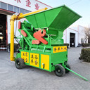 山東墾利鏟車(chē)上料玉米脫粒機全自動(dòng)苞谷脫粒機