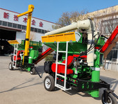 河南三門(mén)峽澠池縣全自動(dòng)玉米脫粒機(jī)鏟車(chē)上料苞米脫粒機(jī)